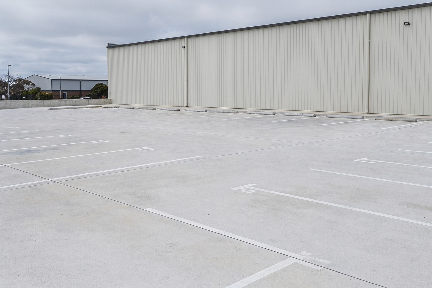New concrete car park in Parramatta