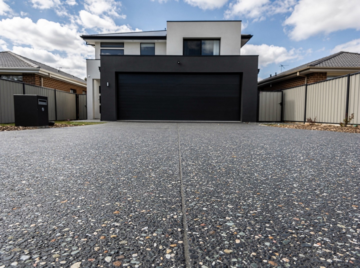 Exposed Aggregate example