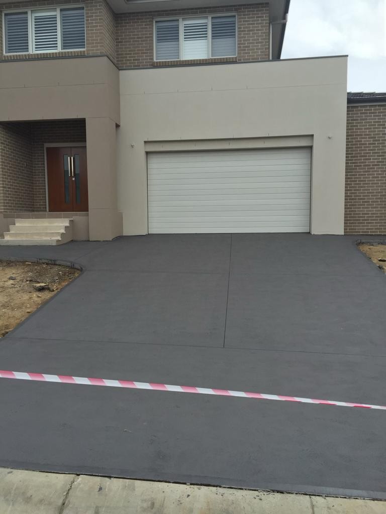 Recent charcoal driveway project