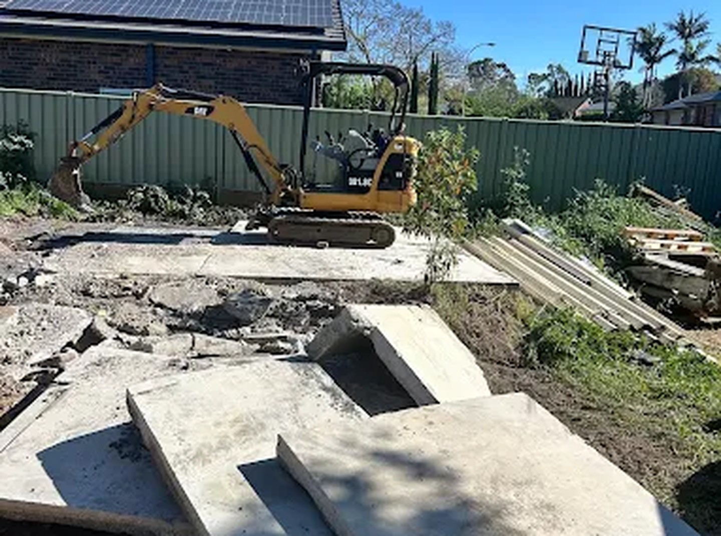Old Surface Removal example